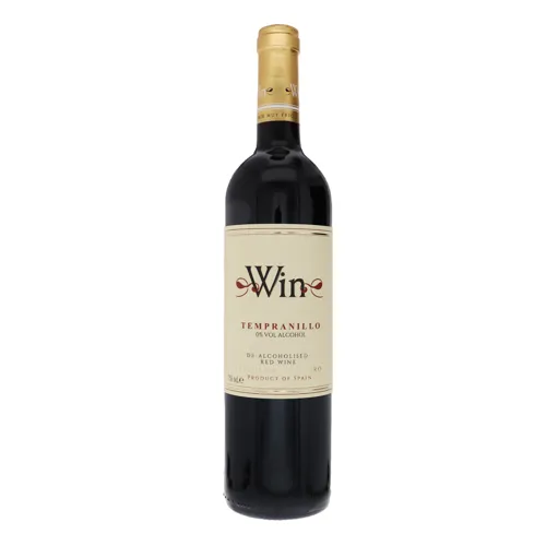 Вино 0.75л 0% червоне сухе Tempranillo Win пл