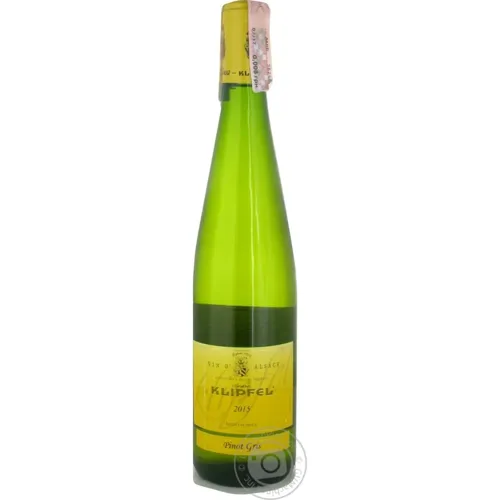 Вино Eugene Klipfel Pinot Gris біле напівсолодке 12,5% 0,75л