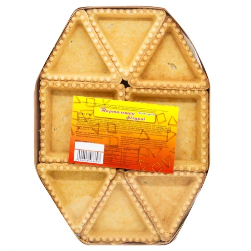 Тарталетки фігурні пісочні 220г