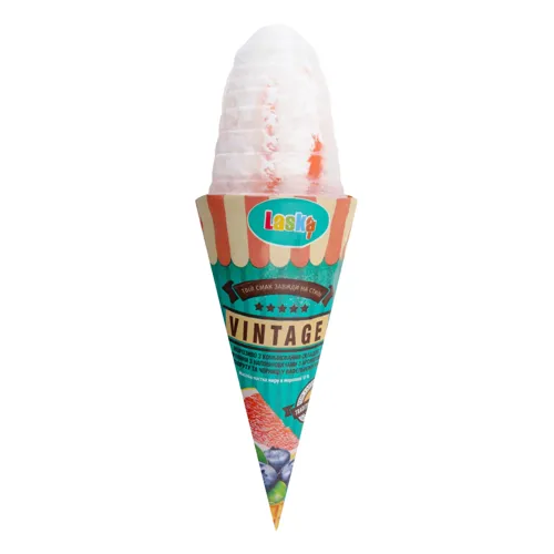 Морозиво 12% з Грейпфрут-чорниця Vintage Laska м/у 145г