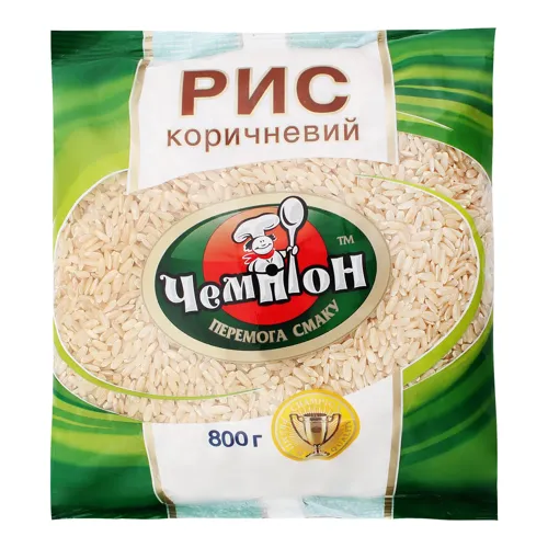 Рис коричневий Чемпіон м/у 800г