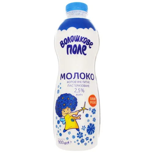 Молоко 2.5% пастеризоване Волошкове поле 900г