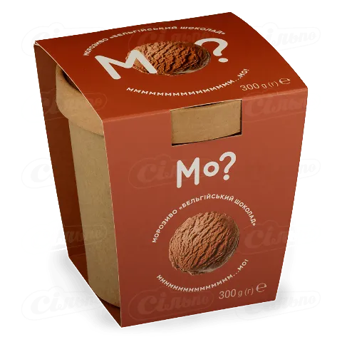 Морозиво «МО?» «Бельгійський шоколад», 300г