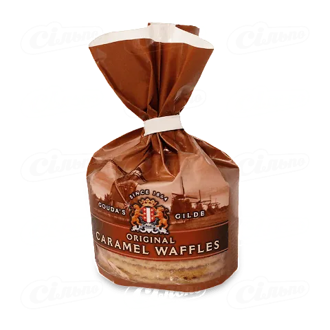 Вафлі Gouda's Gilde карамельні, 250г