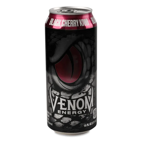Напій енергетичний Venom Energy Black Cherry Kiwi з/б 0,473л