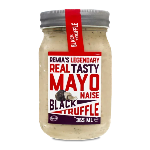 Майонез Вищого Ґатунку З Чорним Трюфелем Remia, с/б 352г