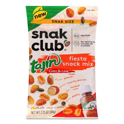 Снекова Суміш Snak Club зі Смаком Чилі І Лайму, 150г
