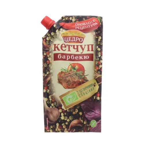 Кетчуп Барбекю Щедро д/п 300г