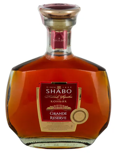 Коньяк 0.5л 40% 5 зірок Grande Reserve Shabo пл
