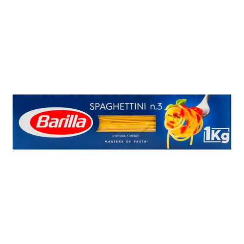 Макарони Barilla Spaghettini №3 1кг х18