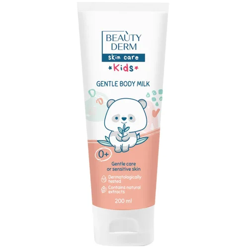 Ніжне молочко Beauty Derm Kids для дітей від народження 200мл