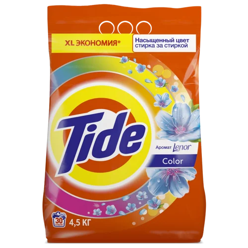 Пральний Порошок Tide Automat Color+Lenor, 4.5 кг x4
