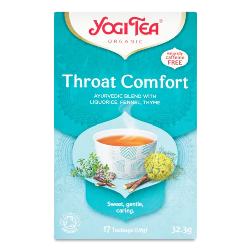 Суміш трав'яна Yogi Tea Throat Comfort органічна