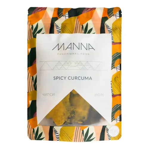 Чіпси норі веганські Spicy Curcuma Manna д/п 20г