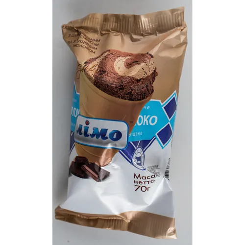 Морозиво Славутич шоколадне зі згущеним молоком, 70г