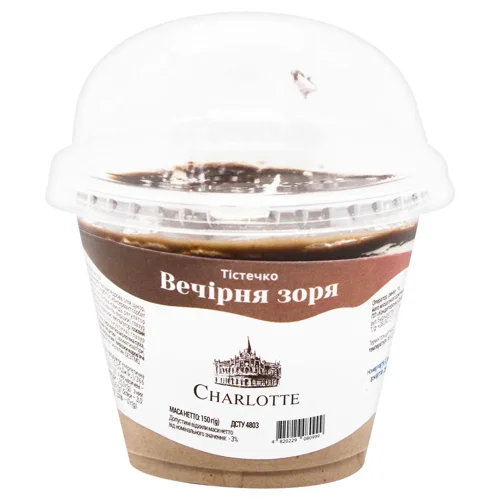 Тістечко Charlotte Вечірня зоря 150г