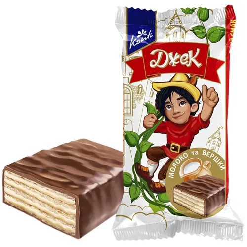 Цукерки Konti Jack з молоком та вершками