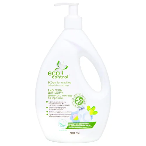 Гель для миття дитячого посуду та іграшок Eco Control 700мл