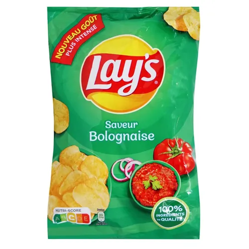Чіпси картопляні Lay's зі смаком болоньєзе 130г