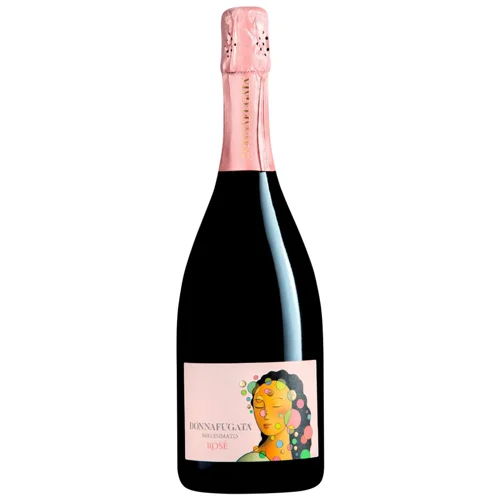 Вино ігристе Donnafugata Millesimato Vino Spumante Rose рожеве брют 12% 0,75л