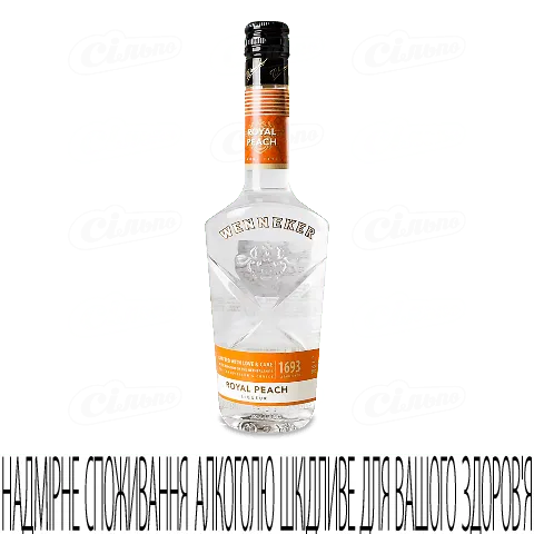 Лікер Wenneker Peach, 0,7л