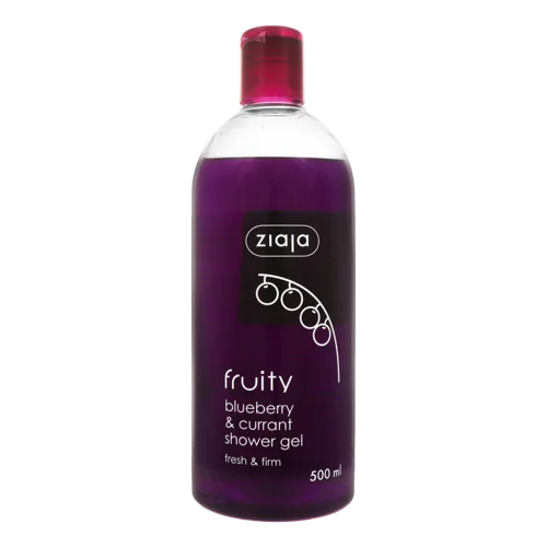 Гель для Душу Чорниця та Смородина Fruity Ziaja, 500 мл