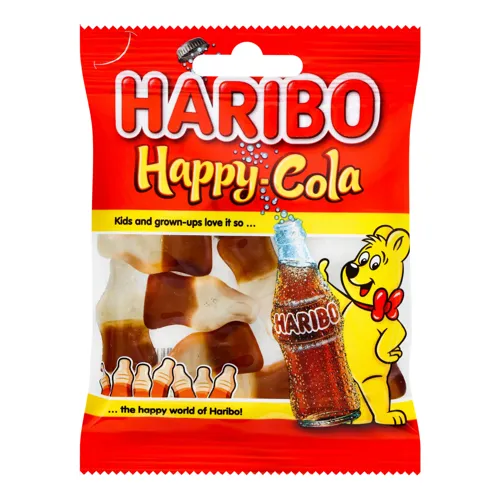Цукерки желейні неглазуровані Happy-Cola Haribo м/у 35г