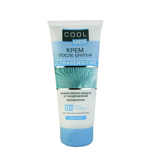 Крем Cool Men Ultrasensitive антистрес після гоління для чутливої шкіри 200мл
