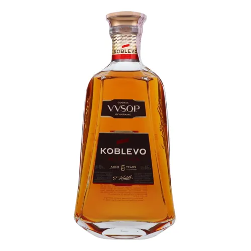 Коньяк 0.5л 40% П'ять зірок VVSOP Selection Koblevo пл