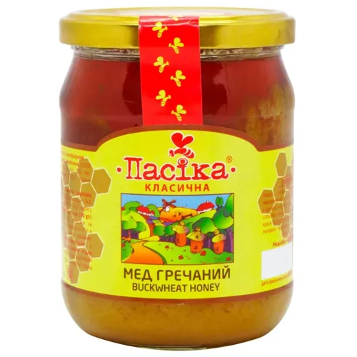 Мед Пасіка гречаний 650г