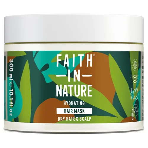 Маска для волосся Faith In Nature Зволожуюча Кокос та масло ши 300мл
