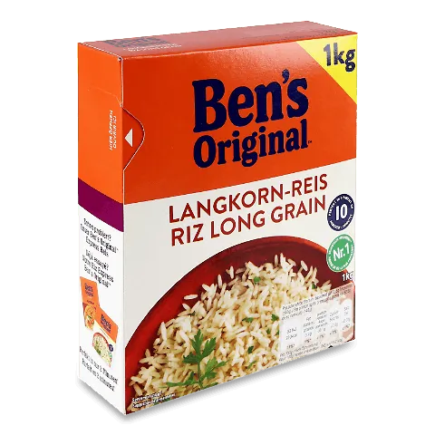 Рис Uncle Ben's Оригінальний Довгозернистий Рис 10 Хв, 1кг