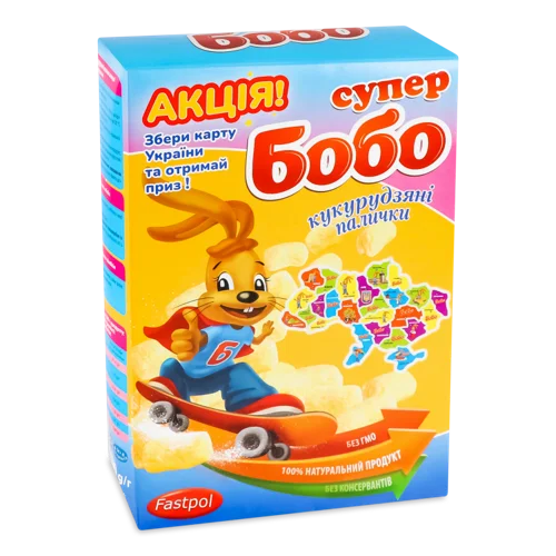 Солодкі Кукурудзяні Палички Неглазуровані, к/у 100г