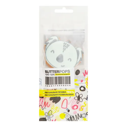 Печиво на паличці Butterpops Чірк-Чірк Buttergreen м/у 20г