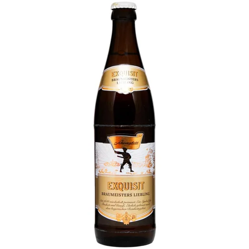 Пиво Schwarzbrau Exquisit світле фільтроване 5,4% 0,5л