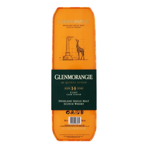 Віскі Glenmorangie «Quinta Ruban Giraffe» (подарункова упаковка, 46%) 0,7л