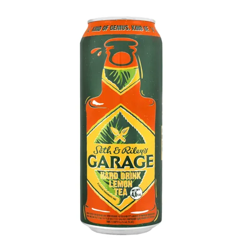 Пиво спеціальне 0.5л 4.6% Hard Drink Lemon Tea Seth&Riley's Garage ж/б