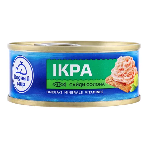 Ікра сайди солона Водный мир з/б 100г