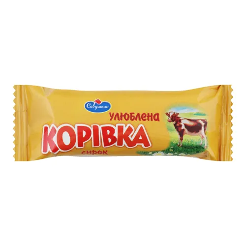 Сирок глазурований «Улюблена корівка» Савушкин 23% м/у 40г