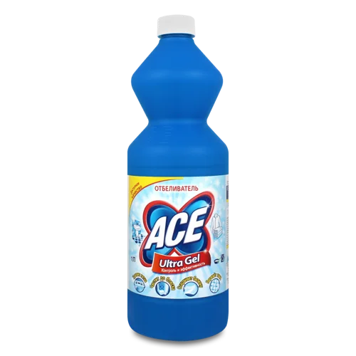 Відбілювач Гелеобразний для Білих Речей і Поверхонь Ultra Gel ACE, п/пл, 1л