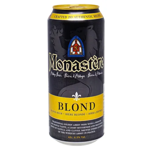 Пиво Monastere Abbey Blond світле 6,5% 0,5л