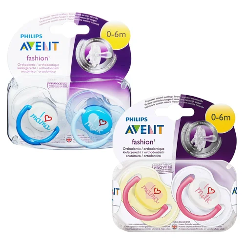Пустушка Avent Fashion 0-6 місяців 2шт
