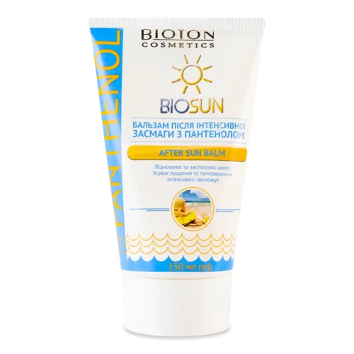 Бальзам Bioton після інтенсив засмаги з пантенолом