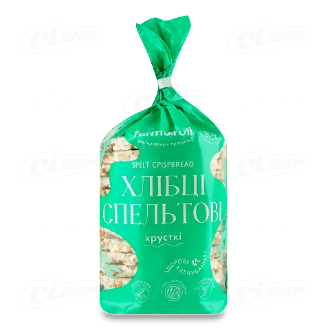 Хлібці Farm&roll Спельтові, 80г