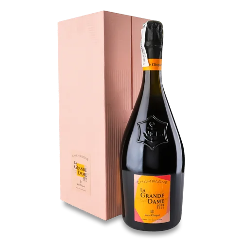 Шампанське Рожеве Брют La Grande Dame 2015 Veuve Clicquot 0.75л 12.5% к/у