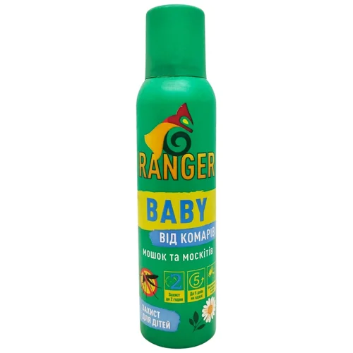 Спрей Ranger Baby від комарів мошок та москітів 150мл