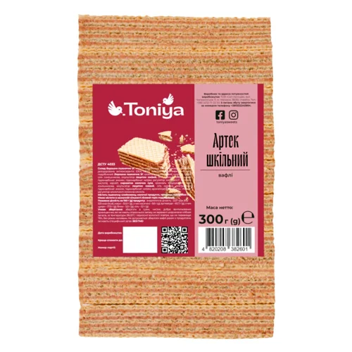 Вафлі Toniya Артек 300г