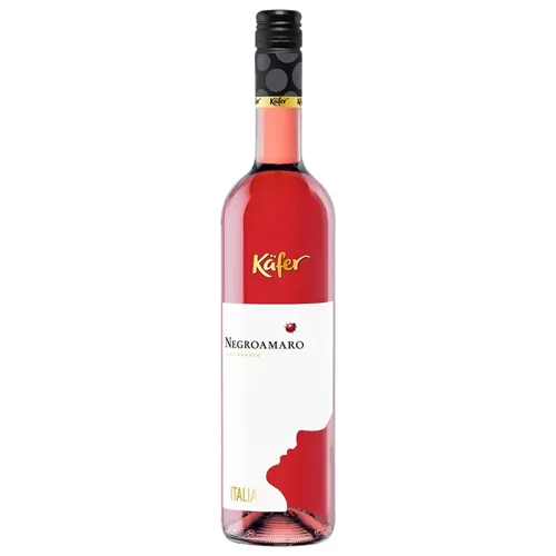 Вино Kafer Negroamaro рожеве напівсухе 12% 0,75л