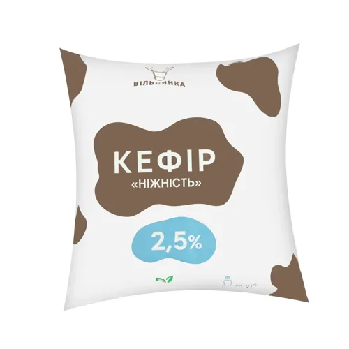 Кефір 2.5% Ніжність Вільнянка м/у 500г