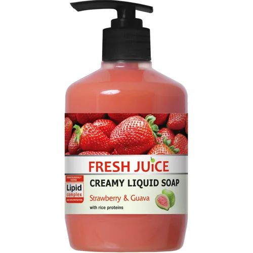 Крем-мило рідке Fresh Juice Полуниця та гуава 460мл